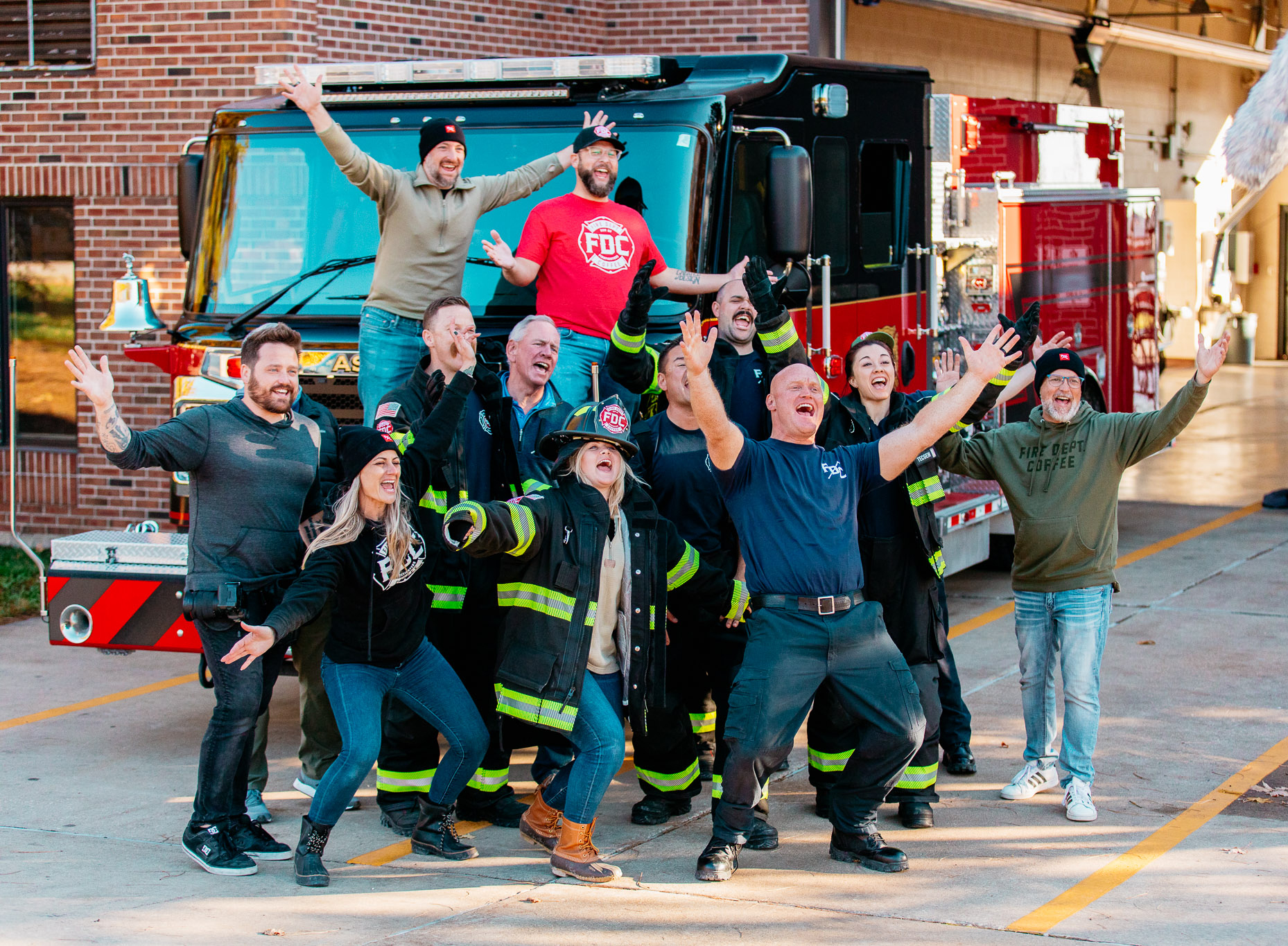 Firehouse Coffee group shot