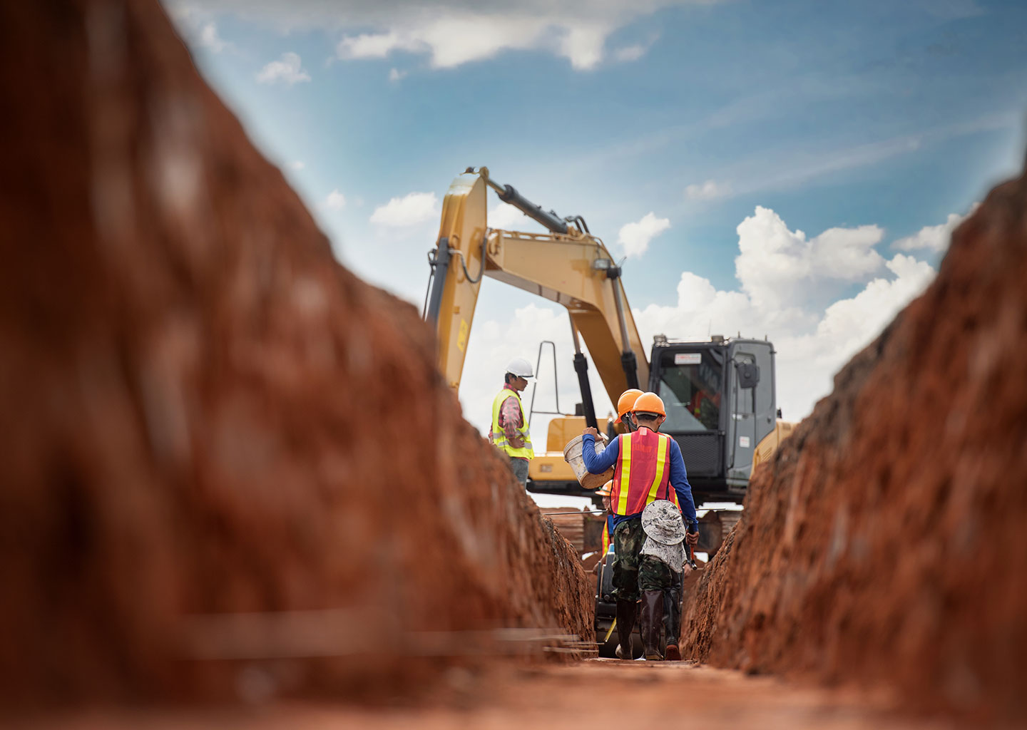 building construction and infrastructure